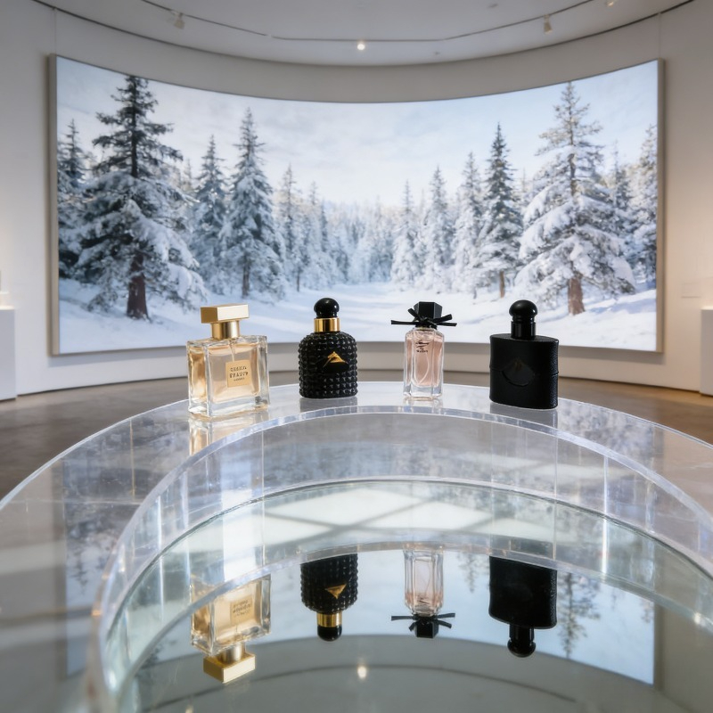 The Collection Perfume Fragrance - ชุดของขวัญน้ำหอมสำหรับผู้หญิง 4 กลิ่น กลิ่นหอมติดทนนาน กลิ่นฟลอรัลและวู้ดดี้ ขนาด