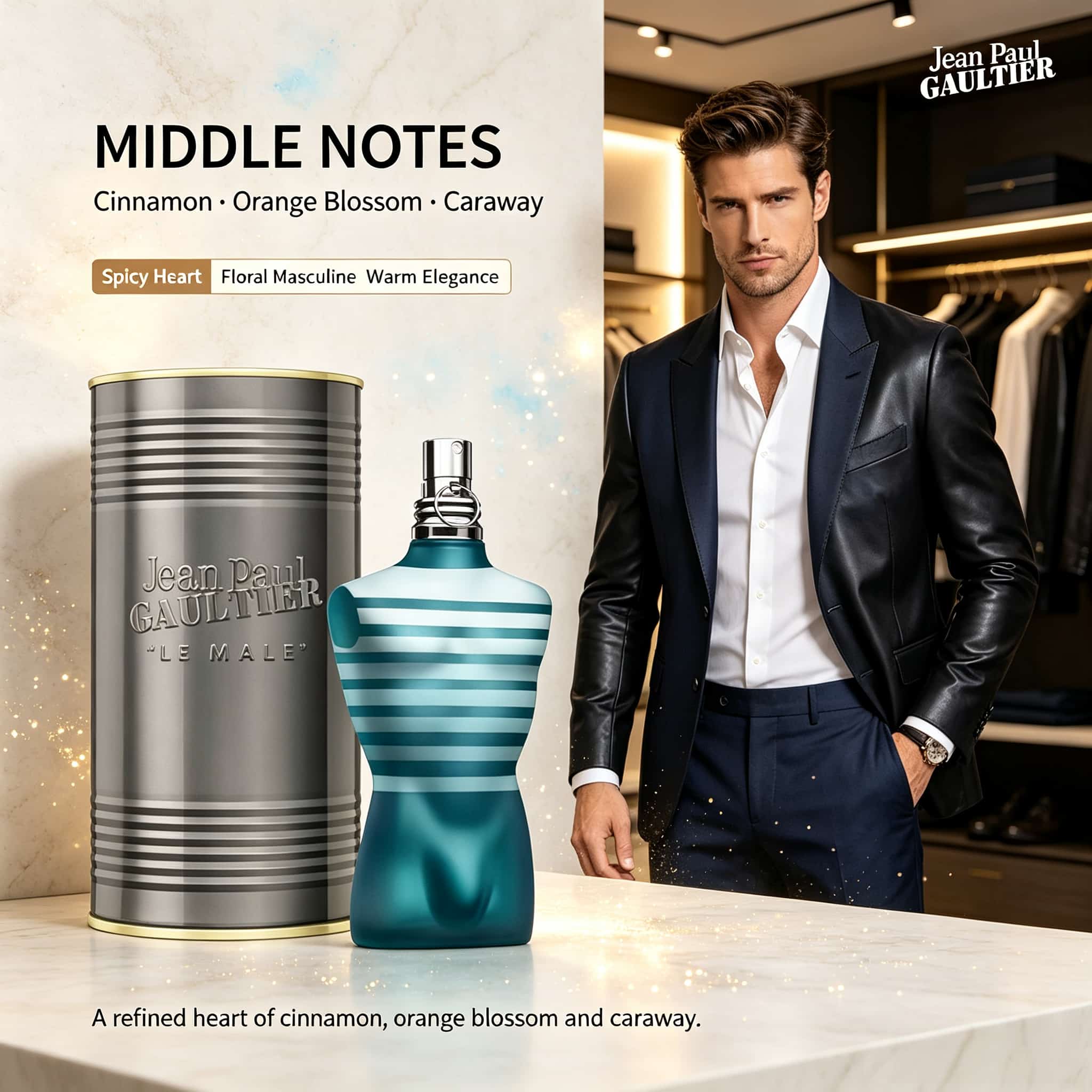 ฌอง ปอล กอลเทียร์ เล มายล์ โอ  - Perfume Fragrance Jean Paul Gaultier Le Male บทวิจารณ์และราคา