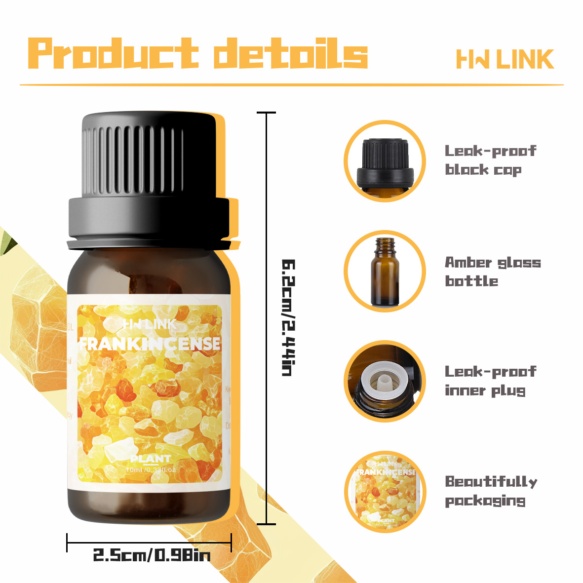 น้ำมันหอมระเหยกำยานบริสุทธิ์ 1 - Perfume Fragrance Oil บทวิจารณ์และราคา